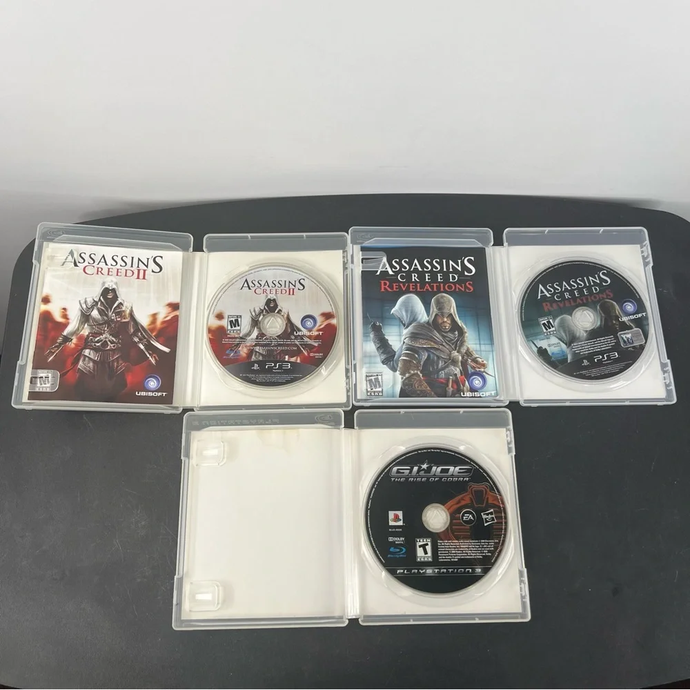 PlayStation 3 PS3 Bundle Lot of 9 Video Games (Diablo Assassin's Creed)